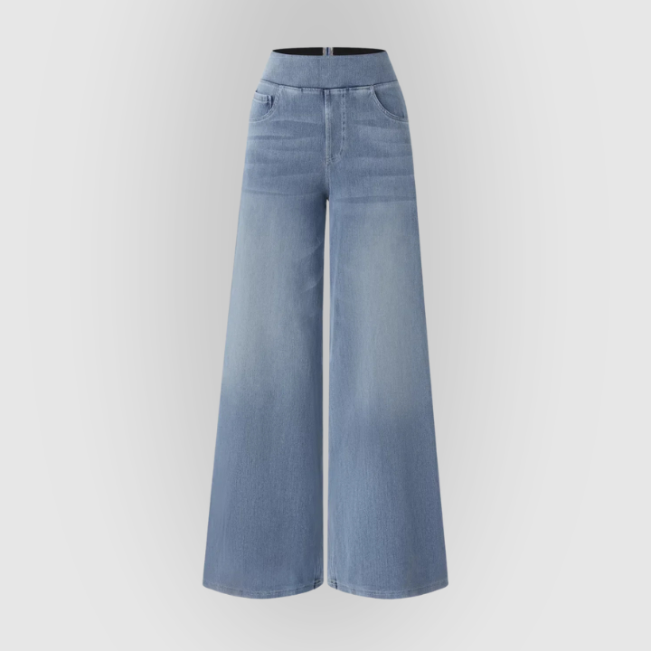 Ava | Stylish High-Waist Wide Leg Women's Pants