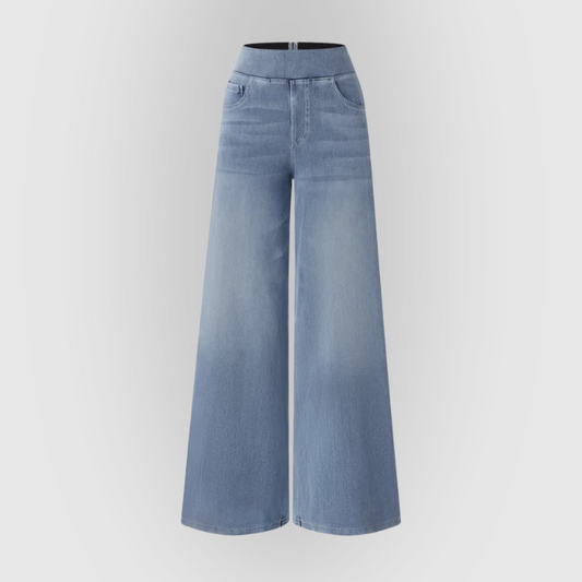 Ava | Stylish High-Waist Wide Leg Women's Pants