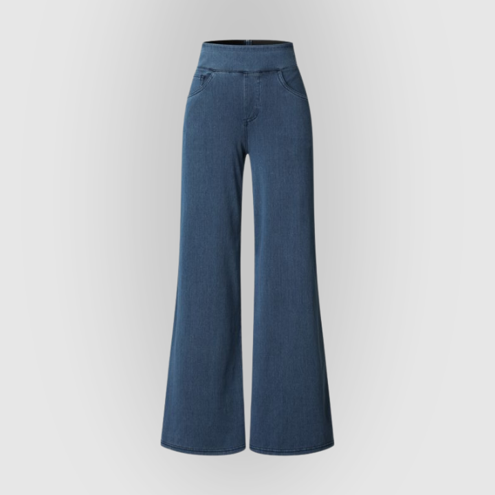 Ava | Stylish High-Waist Wide Leg Women's Pants
