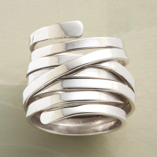 Unique Elegant Moon Whisper Ring