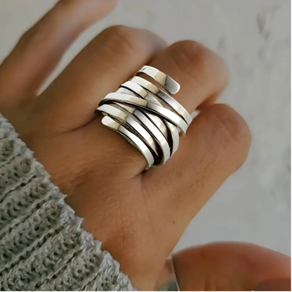 Unique Elegant Moon Whisper Ring