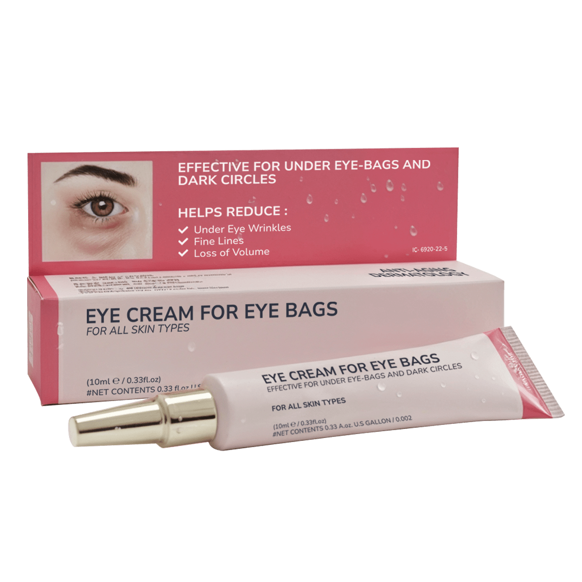RevitaEyes® 2-in-1 Red Light Therapy + EMS To Erase Eye Bags