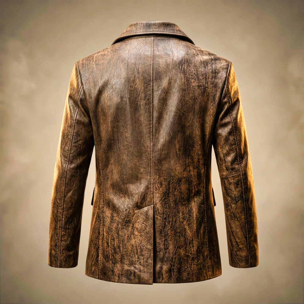 Freya | Luxe Leather Blazer