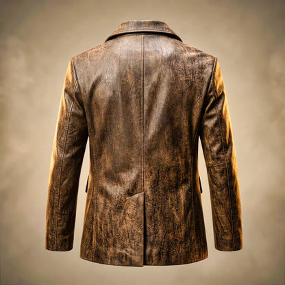 Freya | Luxe Leather Blazer