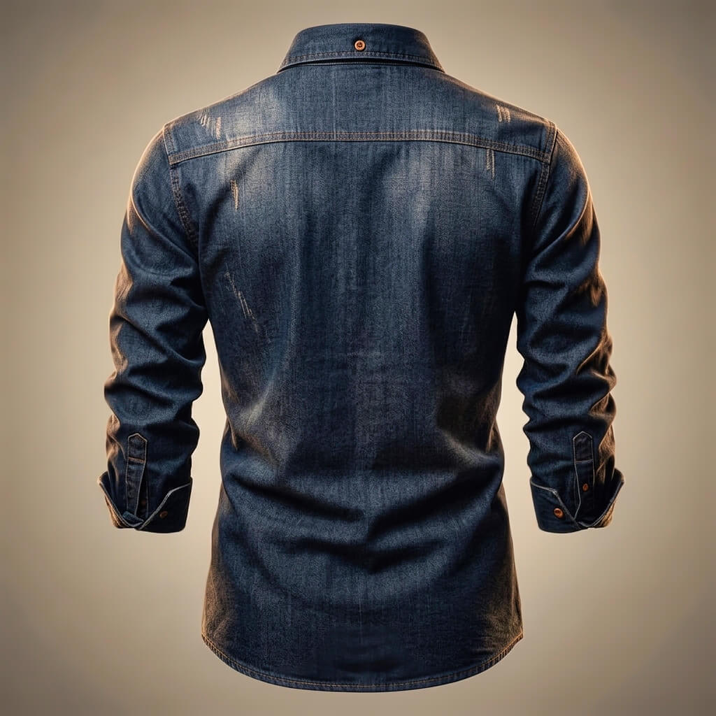 Emmett | Organic Denim Shirt