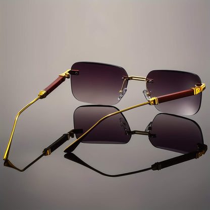Juliette | Chic Rimless Sunglasses
