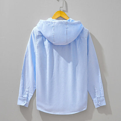 Julian | Luxurious Egyptian Cotton Hooded Jacket
