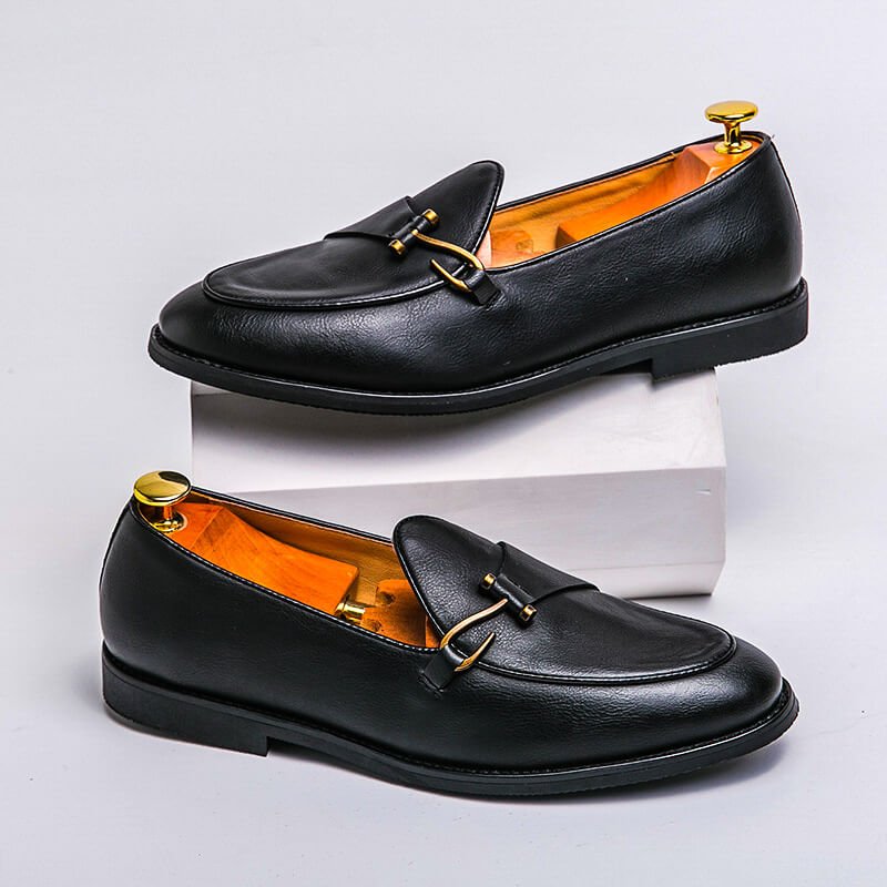 Felix | Luxe Hook Leather Loafers