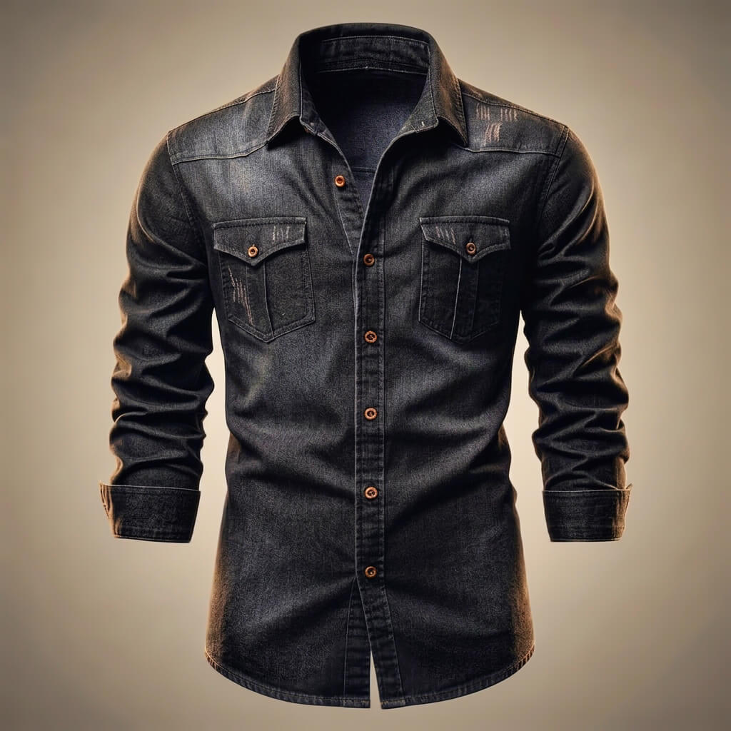 Emmett | Organic Denim Shirt