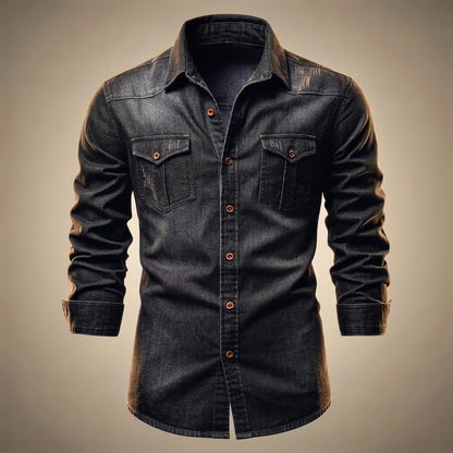 Emmett | Organic Denim Shirt