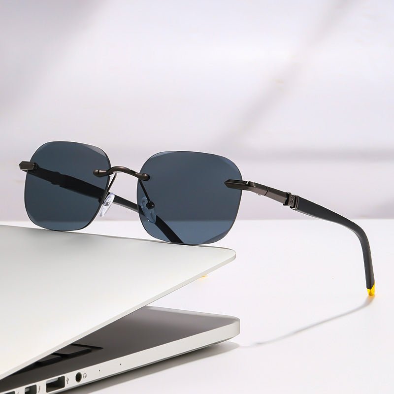 Esme | Sleek Rimless Sunglasses