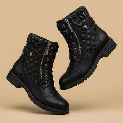 Vivienne | Luxe Leather Ankle Boots