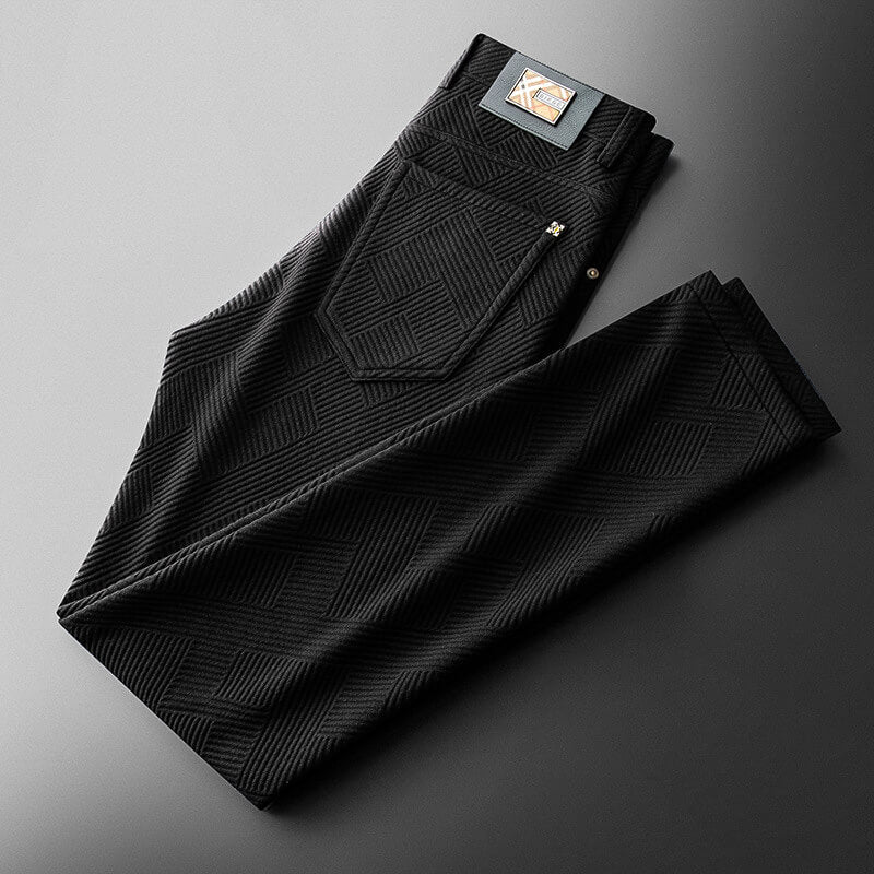 Oscar | Jacquard Knit Pants
