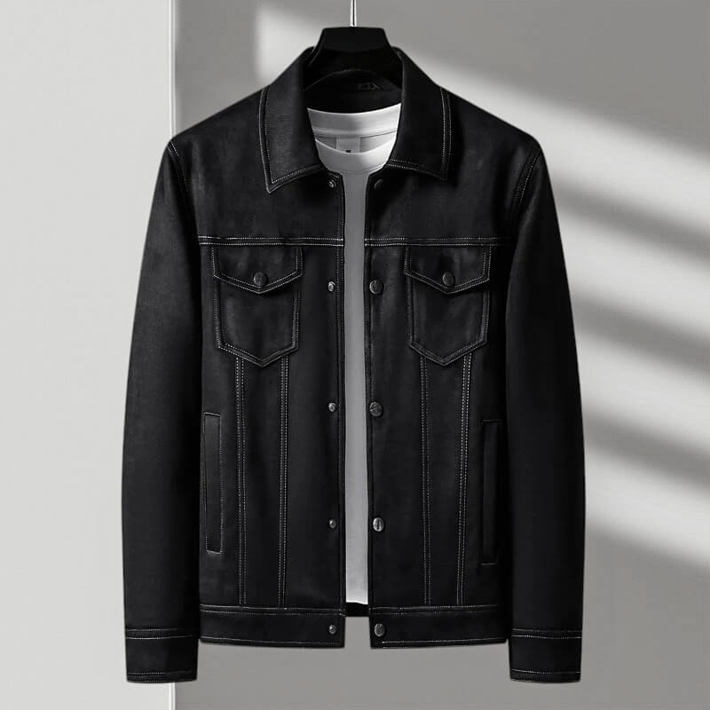 Vivienne | Luxe Suede Retro Jacket