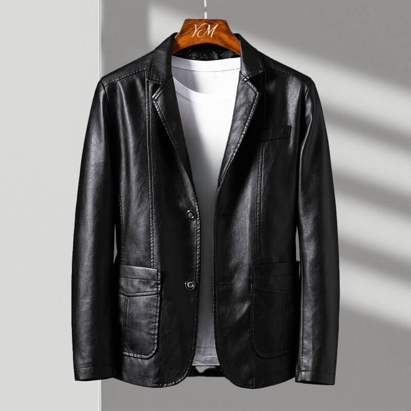 Julian | Luxe Leather Biker Jacket
