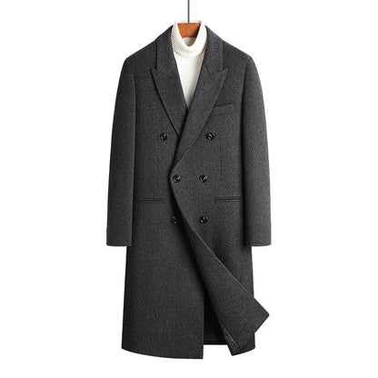Conrad | Tailored Herringbone Overcoat