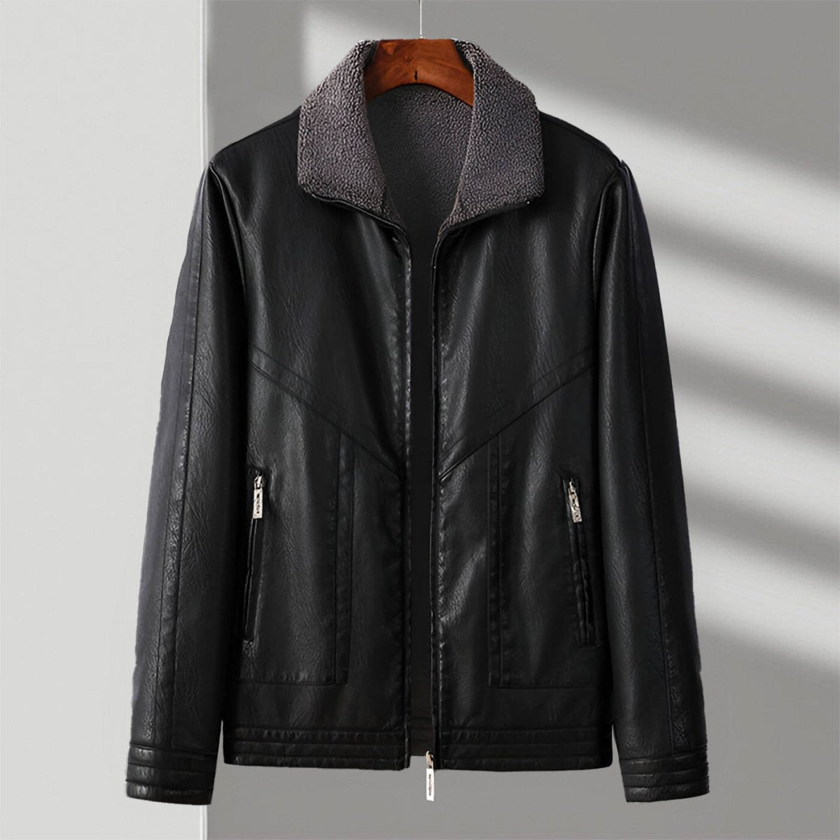 Felix | Luxe Leather Biker Jacket