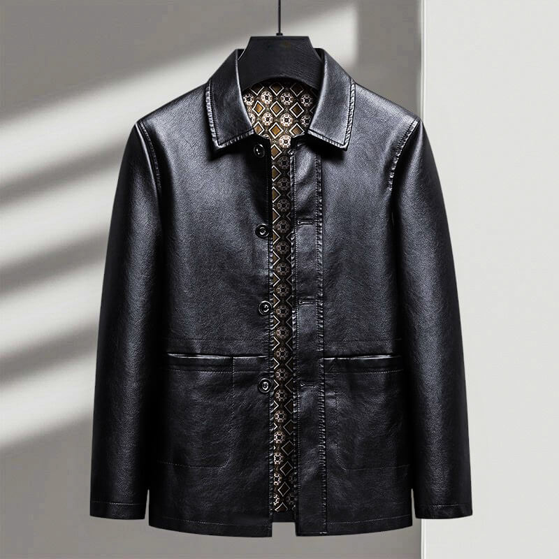 Everett | Classic Leather Jacket