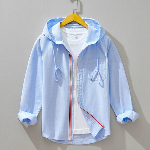 Julian | Luxurious Egyptian Cotton Hooded Jacket