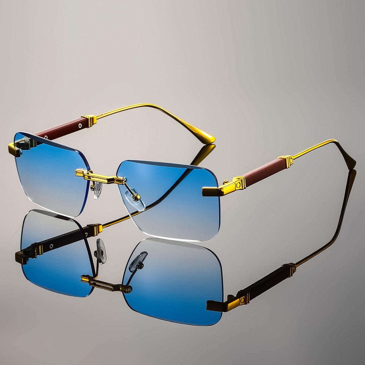 Juliette | Chic Rimless Sunglasses