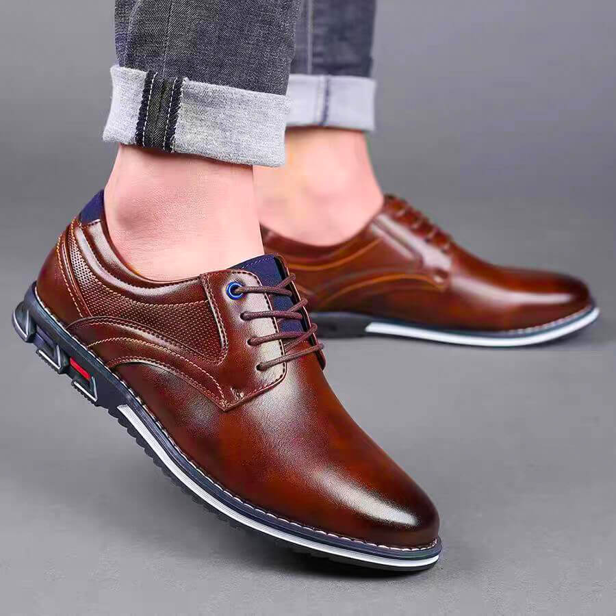 Julian | Sleek Leather Oxford Shoes