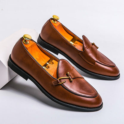 Felix | Luxe Hook Leather Loafers