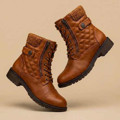 Vivienne | Luxe Leather Ankle Boots