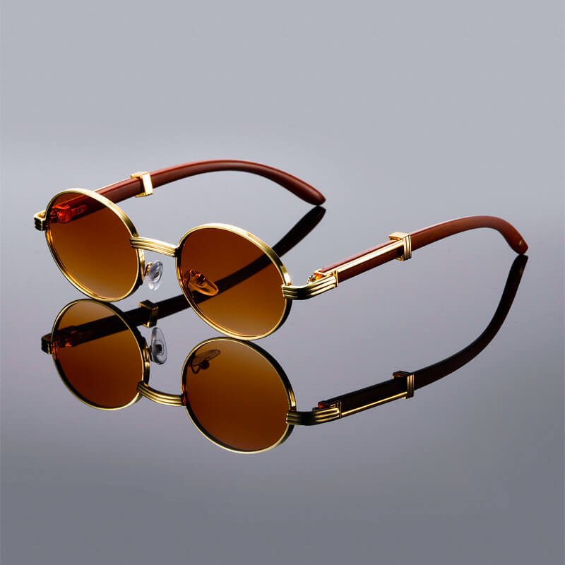 Juliette | Oval Retro Sunglasses