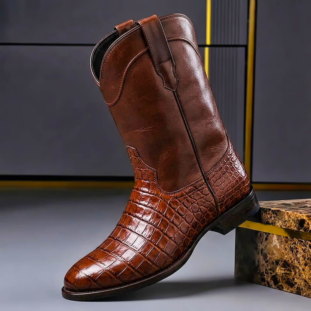 Julian | Distressed Vintage Leather Boots