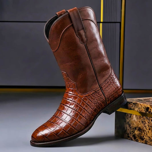 Julian | Distressed Vintage Leather Boots