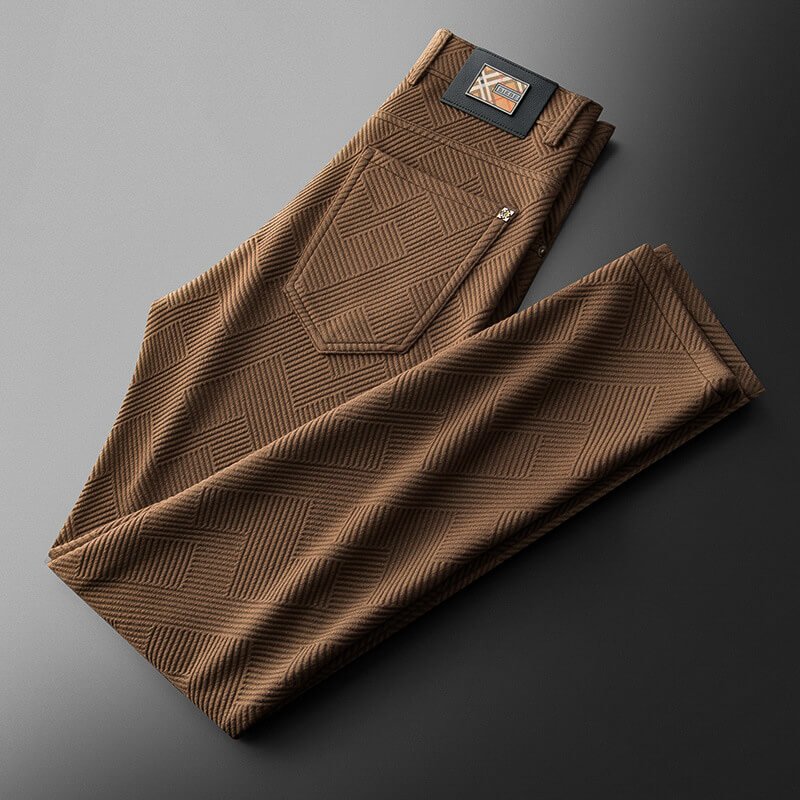Oscar | Jacquard Knit Pants