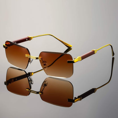 Juliette | Chic Rimless Sunglasses