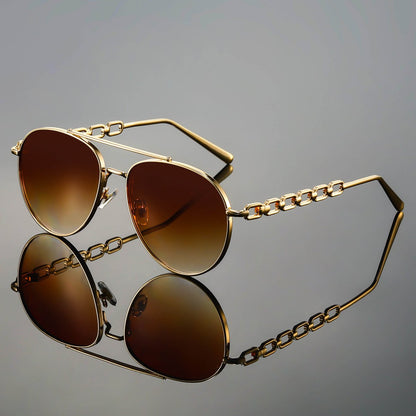 Freya | Chain Reaction Retro Sunglasses