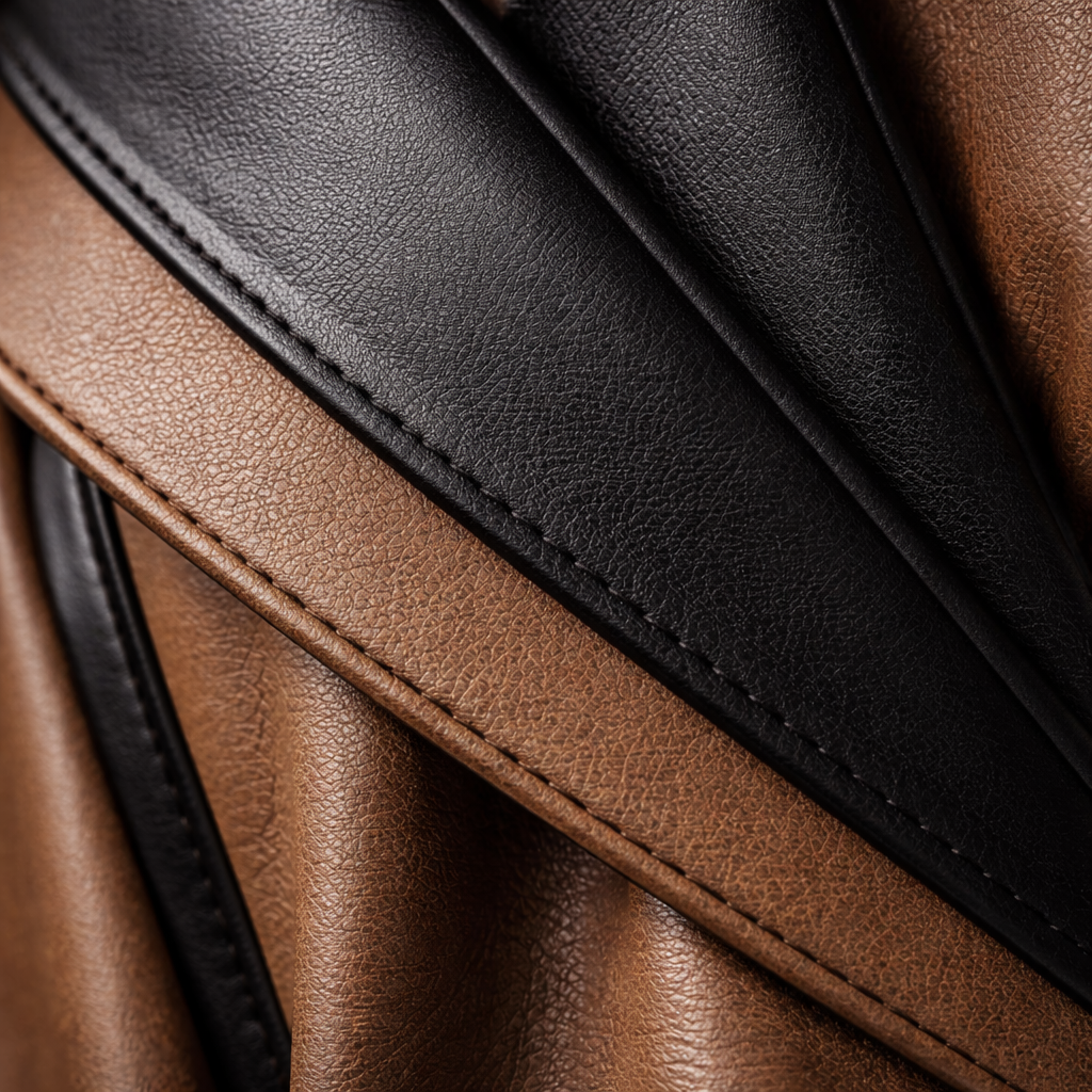 Dorothea | Luxe Full-Grain Leather Belted Jacket