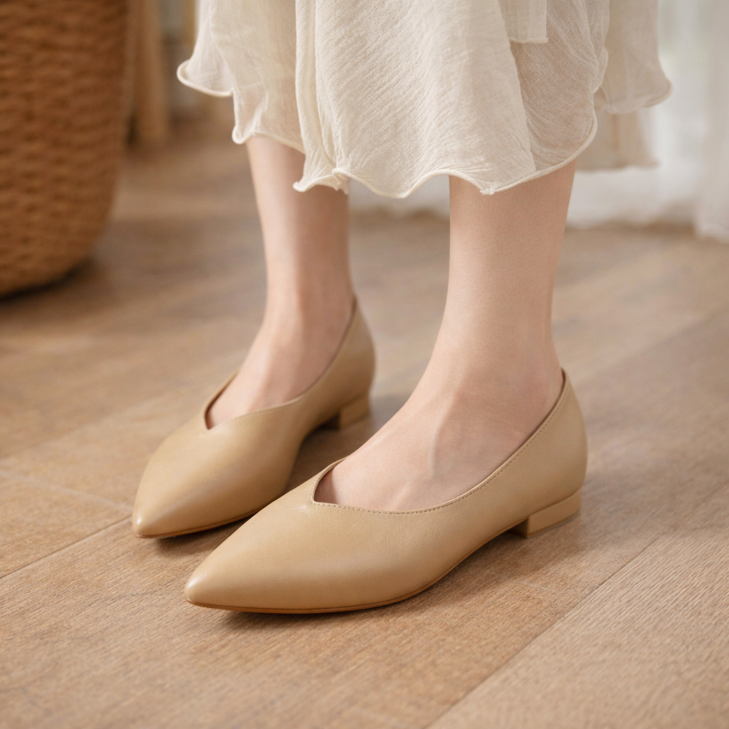 Celine | Italian Leather Block Heel Pumps