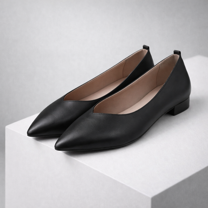 Celine | Italian Leather Block Heel Pumps