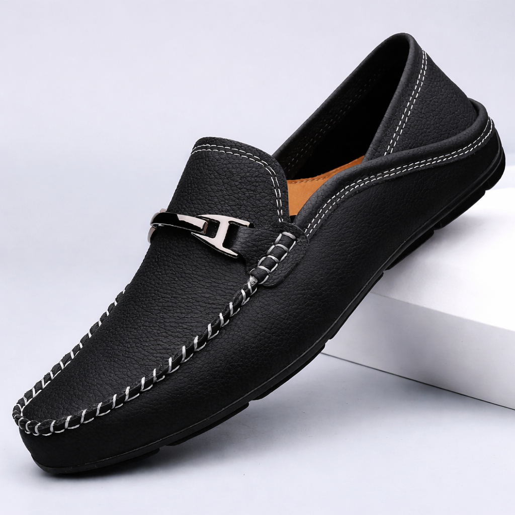 Silas | Luxe Leather Loafers
