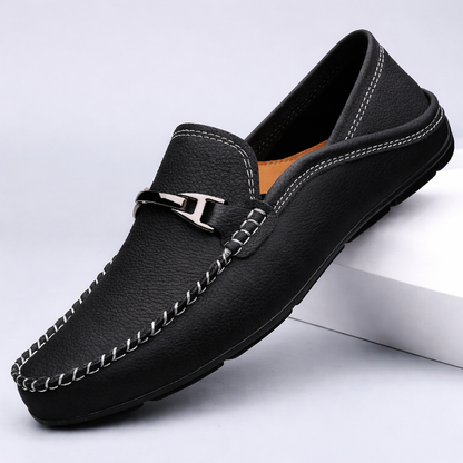 Silas | Luxe Leather Loafers