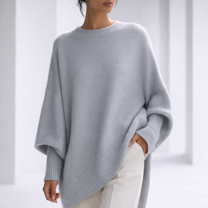 Cosima | Luxe Cashmere Relaxed Sweater with Ribbed Cuffs