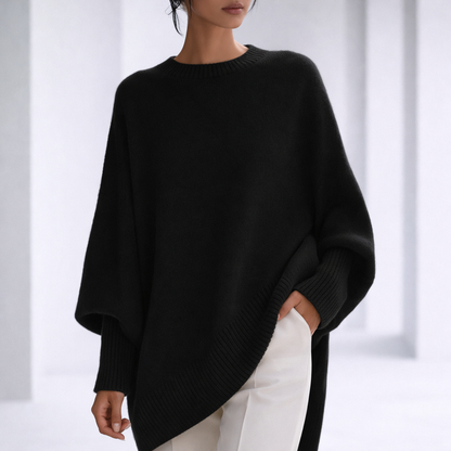 Cosima | Luxe Cashmere Relaxed Sweater with Ribbed Cuffs
