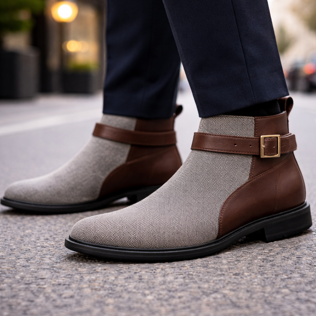 August | Premium Leather Chelsea Boots