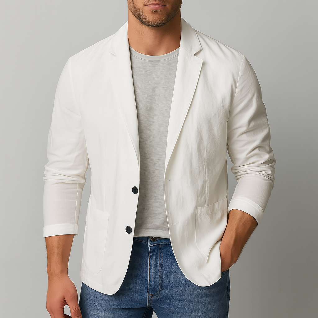 Peregrine | Tailored Nylon Button-Up Blazer