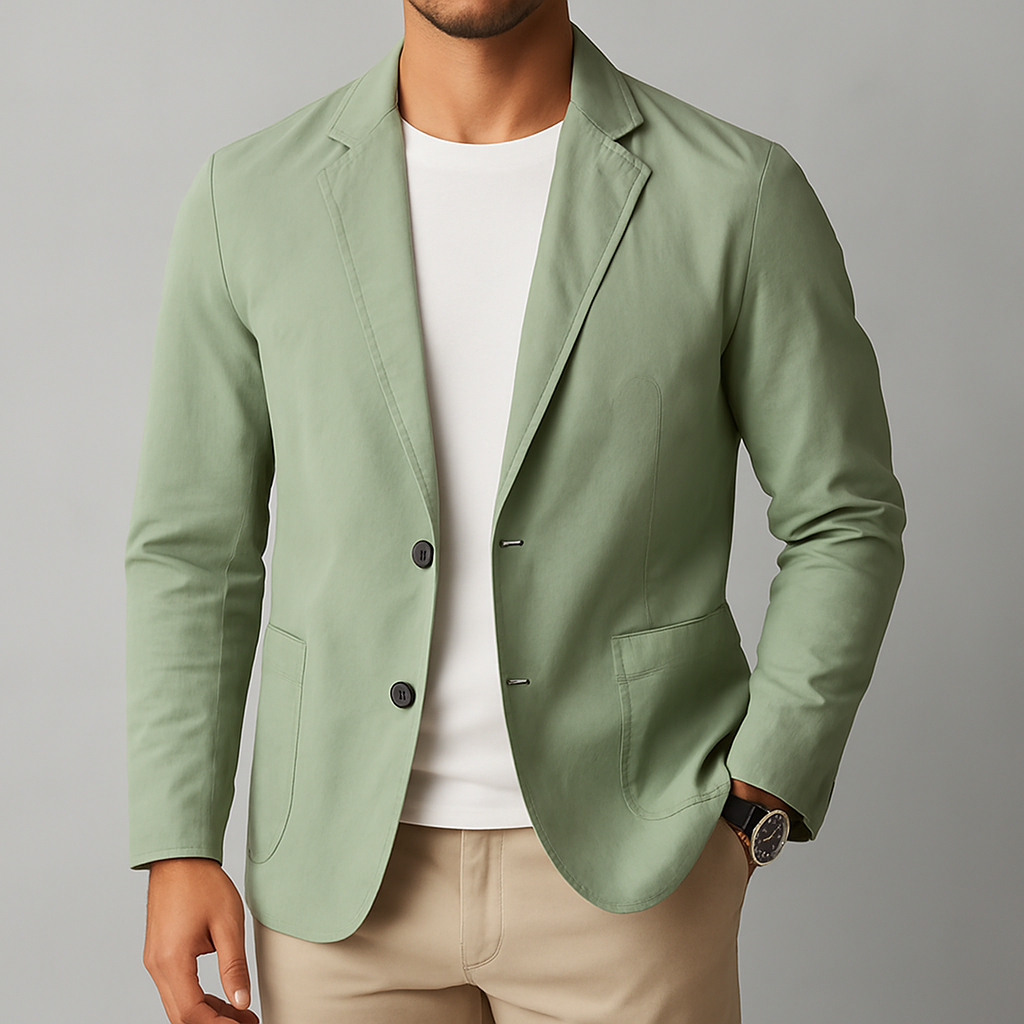 Peregrine | Tailored Nylon Button-Up Blazer