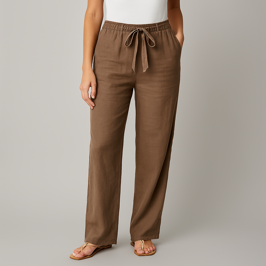 Constance | Effortless Linen Trousers