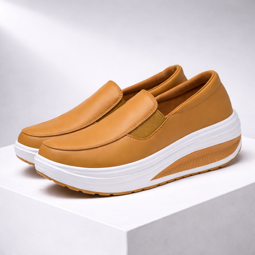 Celeste | Luxe Leather Orthopedic Sneakers