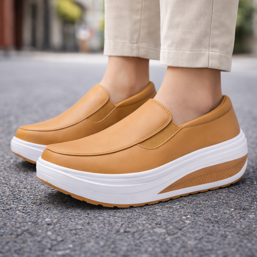 Celeste | Luxe Leather Orthopedic Sneakers