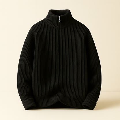 Gregory | Luxe Wool Quarter-Zip Sweater