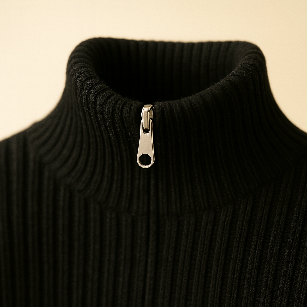 Gregory | Luxe Wool Quarter-Zip Sweater