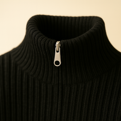 Gregory | Luxe Wool Quarter-Zip Sweater