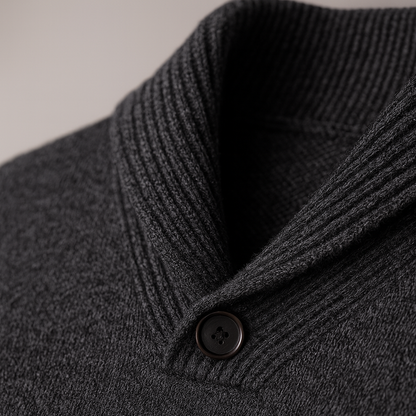 Everett | Luxe Merino Wool Shawl Collar Sweater